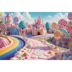 Candyland Rainbow Backdrop