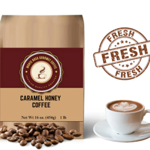 Caramel Honey Flavored Coffee